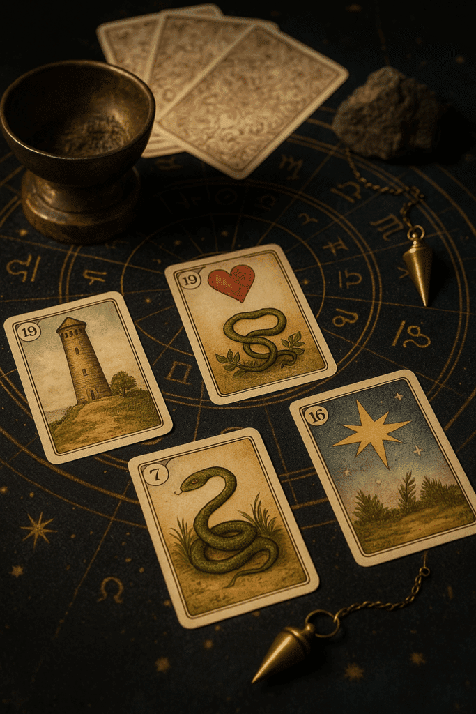Jaime y Gerizim - Tarot Genealógico